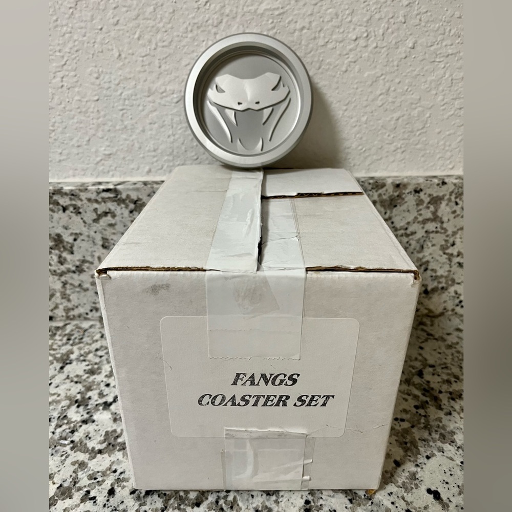 Dodge Viper Fangs Coaster Set